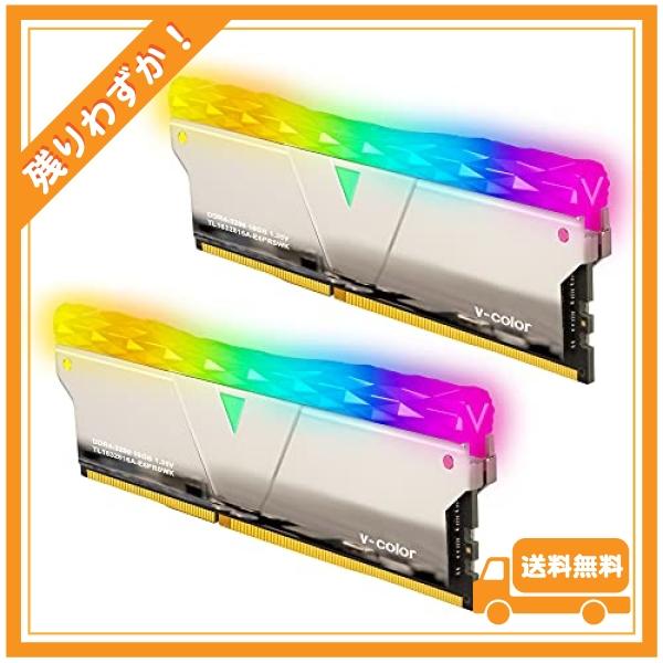 v-color Hynix IC デスクトップPC用 ゲーミングメモリ Prism Pro RGB ...