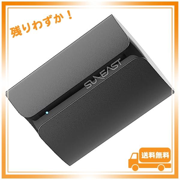 SUNEAST ポータブルSSD USB3.1 Type-C 最大読込速度560MB/秒 USB T...