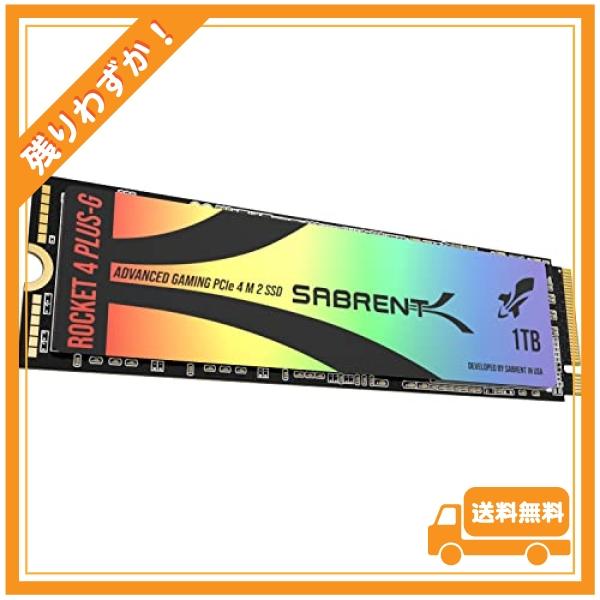SABRENT ゲーミングSSD 1TB、M.2 SSD 1TB、PCIe 4.0 M.2 SSD、...
