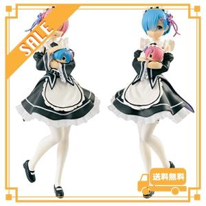 一番くじ Re:ゼロから始める異世界生活 Happy Birthday REM＆RAM! A賞 レムとラムのフィギュア｜glegle-drive