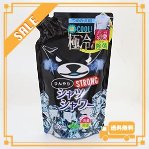 ときわ商会 ひんやりシャツシャワー ストロング つめかえ用 400ｍｌ 400ミリリットル (x 1) 液体 ミント｜glegle-drive