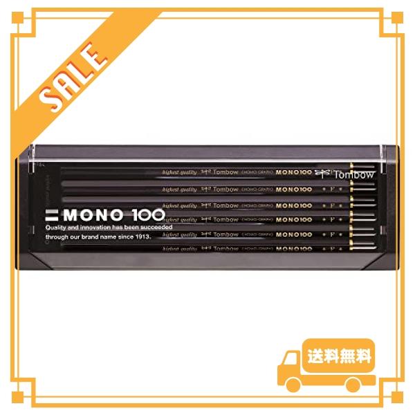 トンボ鉛筆 鉛筆 MONO モノ100 F 1ダース MONO-100F