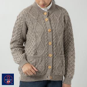 nacnarumade メンズ カーディガン 日本製 冬 秋 ニットジャケット 襟