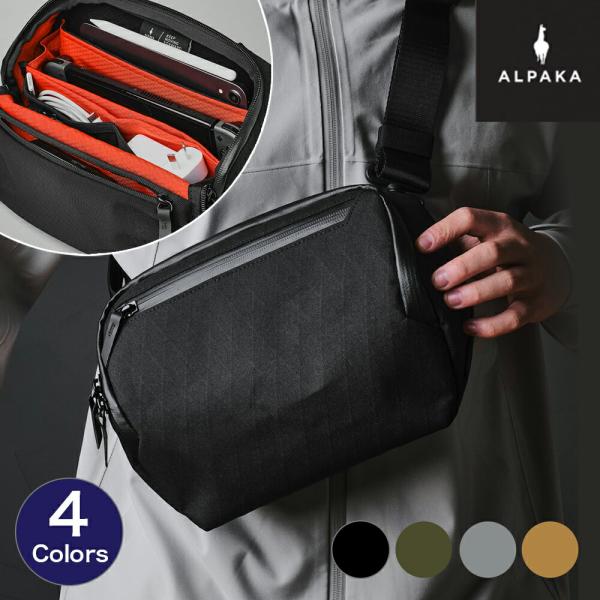 VERTEX POUCH X-PAC スリングバッグ ショルダーバッグ ポーチ 3.5L 通勤 旅行...