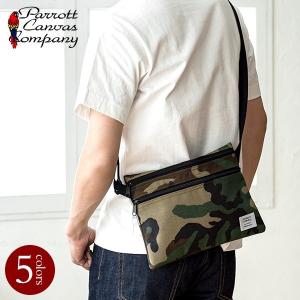 PARROTTCANVAS Cordura Organizer コーデュラナイロン オーガナイザー サコッシュ PARROTT CANVAS パロットキャンバス｜glencheck