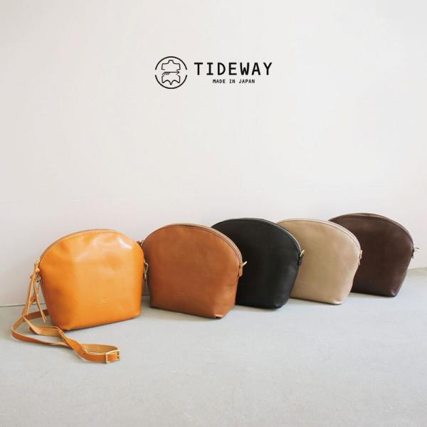 TIDEWAY タイドウェイ LIGHT LEATHER SHOULDER ショルダーバッグ