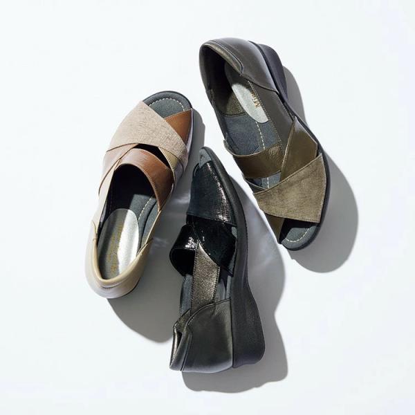 [ミスキョウコ]4E軽量コンビサンダル  セール対象