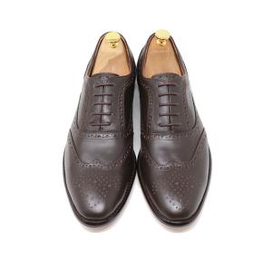 GLENFORD 本革 ハンドソーン ウェルテッド ウィングチップ