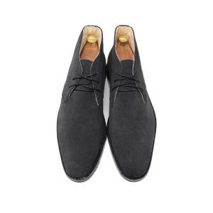本革 スエード メンズ ダブルモンク ストラップ ストレートチップ