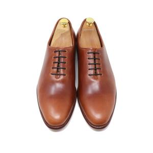 GLENFORD 本革 ハンドソーン ウェルテッド ホールカット ビジネス