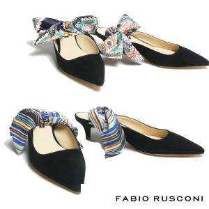 ファビオルスコーニ FABIO RUSCONI コルク ウェッジソール ミュール
