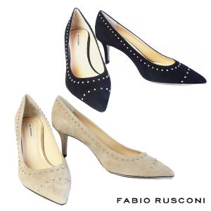 ファビオルスコーニ FABIO RUSCONI ポインテッドトゥ パンプス
