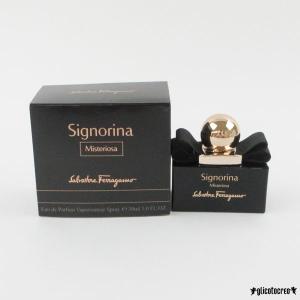 サルヴァトーレ フェラガモ シニョリーナ ミステリオーサ オーデパルファム 30ml EDP 残量多 G695｜glicotocreo