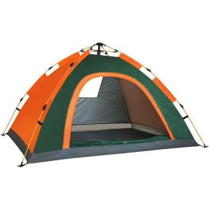 屋外キャンプテント ドーム防水サンシェルター キャンプ ハイキング 釣りのためのクイックセットアップ...