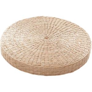 クッション 円形 畳を編む 禅修パッド 座布団 ヨガマット 天然 環境に優しくて 蒲草 手で編みます...