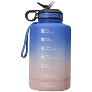 水筒 スポーツボトル 2.2リットル 直飲み 大容量 広口 軽量 抗菌 BPAフリー 旅行 キャンプ...