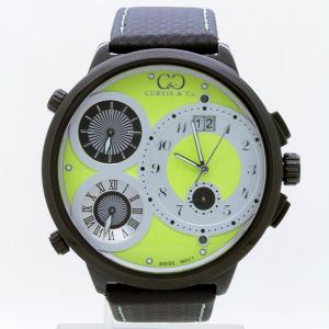カーティス（CURTIS & CO.）BIG TIME WORLD 57mm（Green） カーティス ビックタイムワールド57ｍｍ 腕時計｜glint