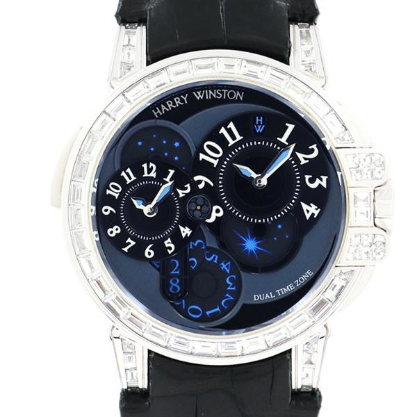 ハリーウィンストン（HARRY WINSTON）オーシャン デュアルタイム OCEATZ44WW00...