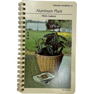 リングノート/PLANTS/植物/ボタニカルカード UPCYCLE・アメリカンビンテージ植物カードをアップサイクルして制作したオリジナルリングノートです。｜glitter-antiques
