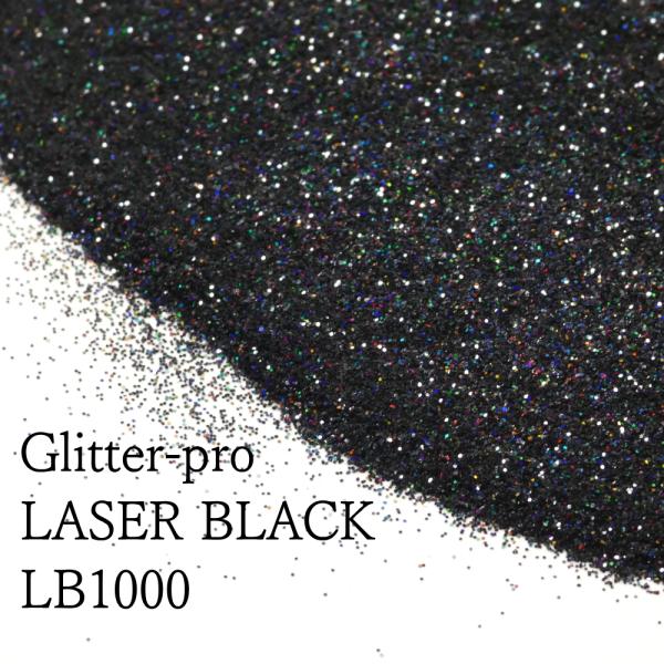 GLEAMS ラメフレーク ( レーザーブラック ) ( 100g ) ( LB1000 )  ラメ...