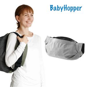 エルゴベビー用収納パック ベビーホッパー グレー BabyHopper エルゴ 収納 ダッドウェイ｜glitters