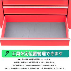 ツールボックス ローラーキャビネット 工具箱 ...の詳細画像4
