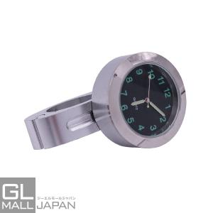 【クリックポスト便】バイクハンドル用 バーマウントアナログ時計 防水設計 汎用 ダイヤルトップ時計 ユニバーサル アクセサリ 防水 耐衝撃