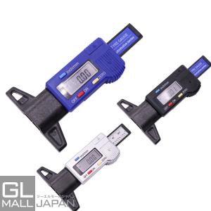 デジタル式タイヤデプスゲージ 測定範囲最大25.4mm