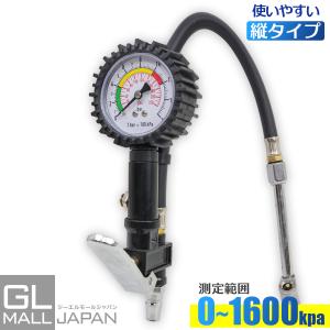 タイヤゲージ 空気圧チェック Type-B エアゲージ 自動車