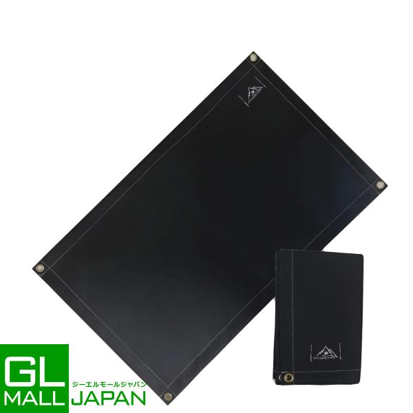 大きい防火シート　耐熱シート防炎シート焚き火シートバーベキュー 耐火マット80cm×60cm 瞬間耐...