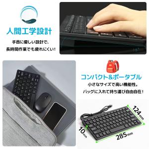 ミニ 薄型type-c変換アダプタ付 USB有...の詳細画像2