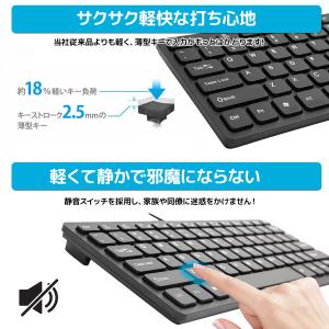 ミニ 薄型type-c変換アダプタ付 USB有...の詳細画像5