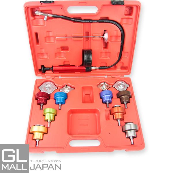 　メーター付 ラジエターキャップテスター リークテスター ラジエーター クーラント 冷却水漏れ 検出...