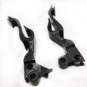 HONGK- Black Flame Lever Compatible with Harley Fl...