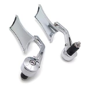 HONGK- Universal Compatible with/Suzuki/Kawasaki//Harley Compatible with any 7/8" or 1" diameter handle about any motorcycle electric car chro並行輸入