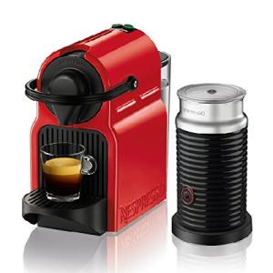 Nespresso Inissiaエスプレッソマシンbyデロンギwith Aeroccino レッド 608001-BEC150RED1AUC1並行輸入｜global-collect-japan