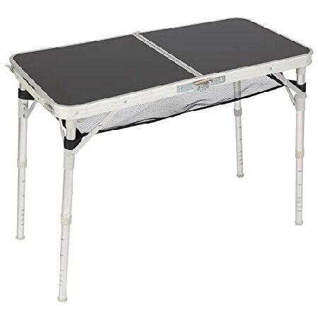 REDCAMP 折りたたみテーブル 高さ調節可能 収納オーガナイザー付き 軽量 ポータブル キャンプ...