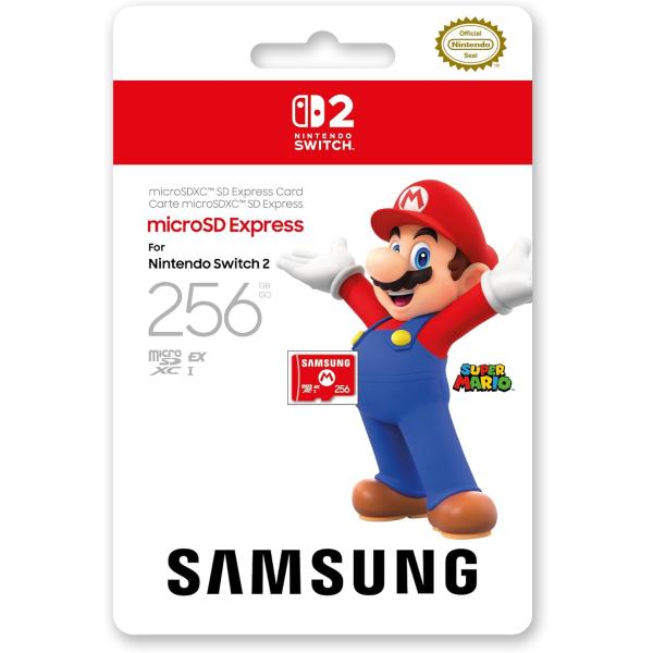 Samsung microSD Express Card 256GB for Nintendo Sw...