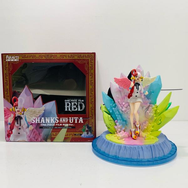 【中古】 フィギュアーツZERO[超激戦]シャンクス＆ウタ-ONEPIECEFILMREDVer.-...