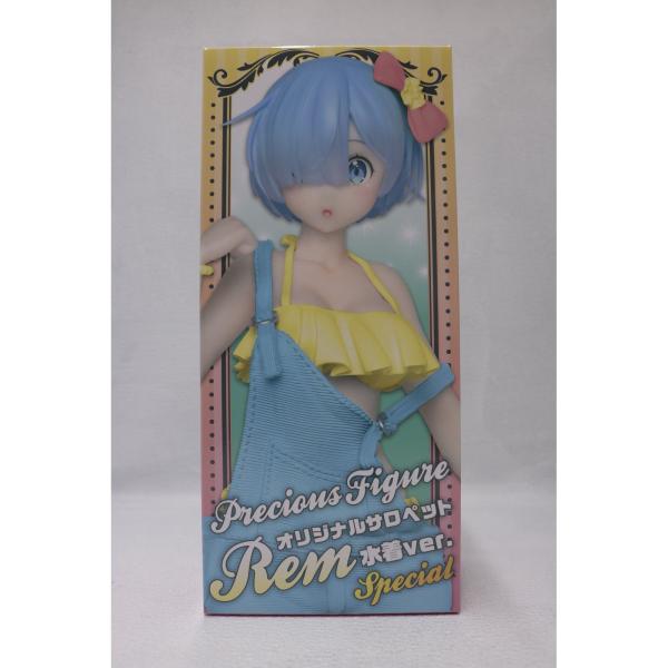 【中古】 レム〜オリジナルサロペット水着Ver.Special〜セガ限定プレシャスフィギュア「Re：...