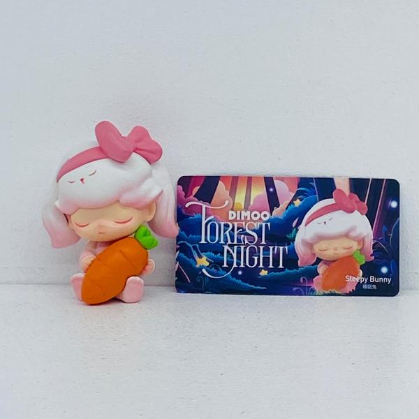 【中古】 POPMART フィギュア Sleepy Bunny DIMOO FOREST NIGHT...
