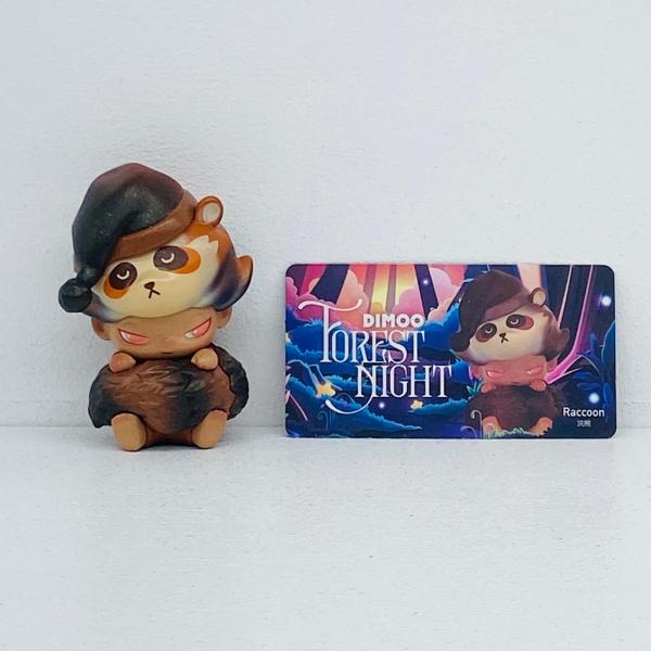 【中古】 POPMART フィギュア Raccoon DIMOO FOREST NIGHT【フィギュ...