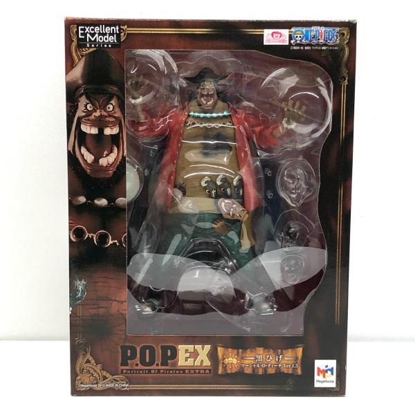 【中古】 ワンピース フィギュア 黒ひげ マーシャル・D・ティーチVer.1.5 P.O.PNEO-...