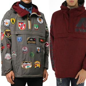 【最新作】 ディースクエアード DSQUARED2 ケーウェイ K-Way リバーシブル ワッペン ウィンドブレーカー アノラック AM0831  S48201 961 マウンテンパーカー