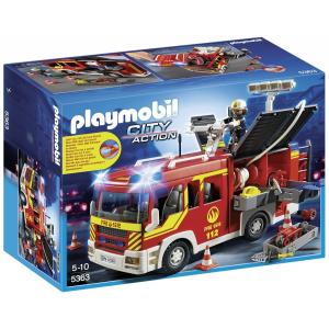 Playmobil(プレイモービル) シティー・アクション サウンド＆ライト 消防車｜global-shop-rb