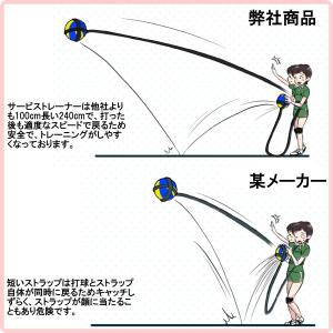 バレーボール 練習 サービストレーナー 4号球...の詳細画像4