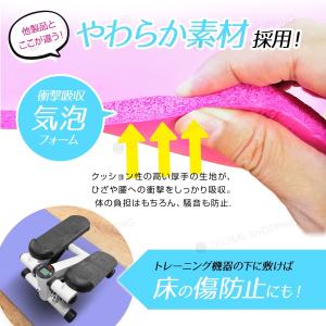 ヨガマット 10mm トレーニングマット 18...の詳細画像2