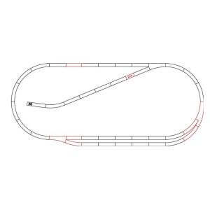 ロコ(Roco) HO 線路セットC 61102