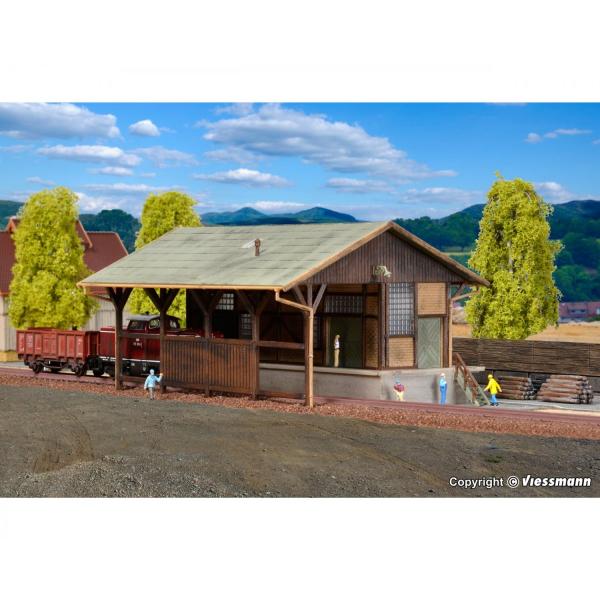 Vollmer(フォルマー) N Freight shed, open 47539