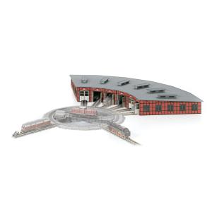 KATO 26009 ヘルヤン HELJAN N643 扇形機関庫キット　未開封 Amazon | KATO 26009ヘルヤン HELJAN N643扇形機関庫キット超